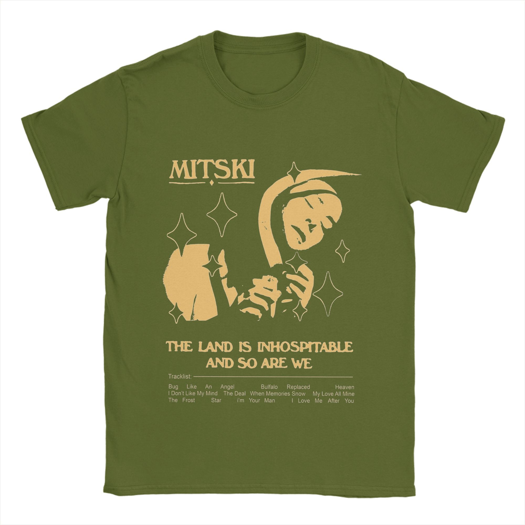 Singer Mitski Men T Shirts Retro Vintage Tees Short Sleeve Crewneck T-Shirt Cotton Plus Size Clothing 4XL
Singer Mitski Men T Shirts Retro Vintage Tees Short Sleeve Crewneck T-Shirt Cotton Plus Size Clothing 4XL