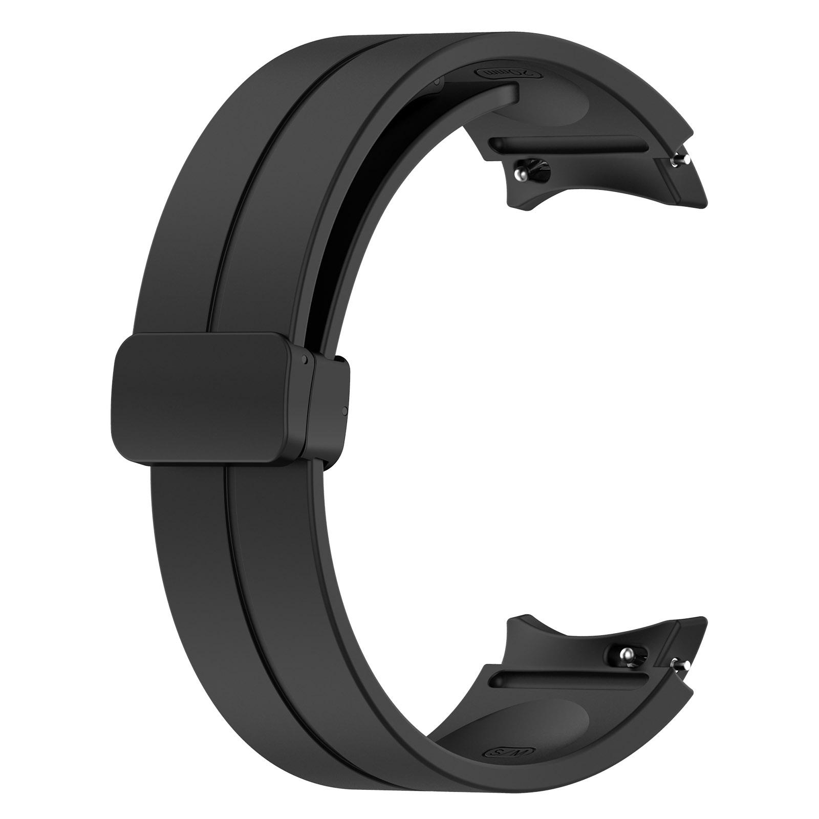 For Samsung Galaxy Watch7 40mm Replacement Band Magnetic Folding Black Buckle Silicone Strap Red
For Samsung Galaxy Watch7 40mm Replacement Band Magnetic Folding Black Buckle Silicone Strap Red