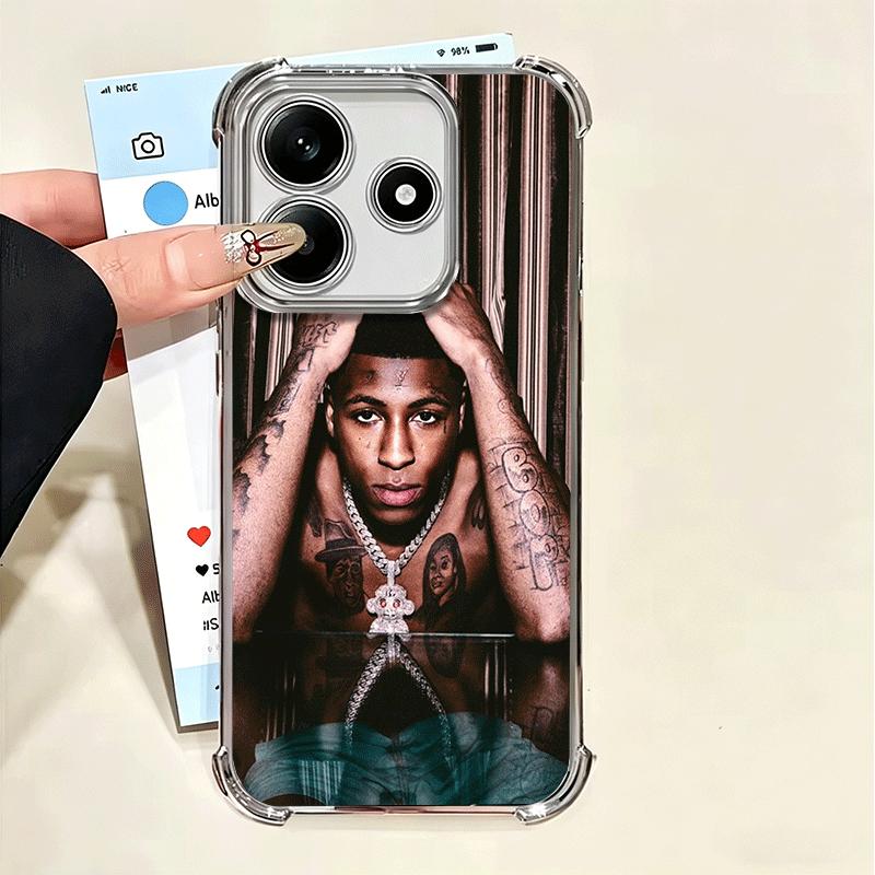 Rapper YoungBoy Soft Phone Case For Xiaomi Poco X7 X8 Pro Max X6 X5 X3 F8 Ultra F7 M8 M7 M5S Redmi 15C 15A 15 14C 13C 12C 13 12 Xiaomi Poco X7 Pro
Rapper YoungBoy Soft Phone Case For Xiaomi Poco X7 X8 Pro Max X6 X5 X3 F8 Ultra F7 M8 M7 M5S Redmi 15C 15A 15 14C 13C 12C 13 12 Xiaomi Poco X7 Pro