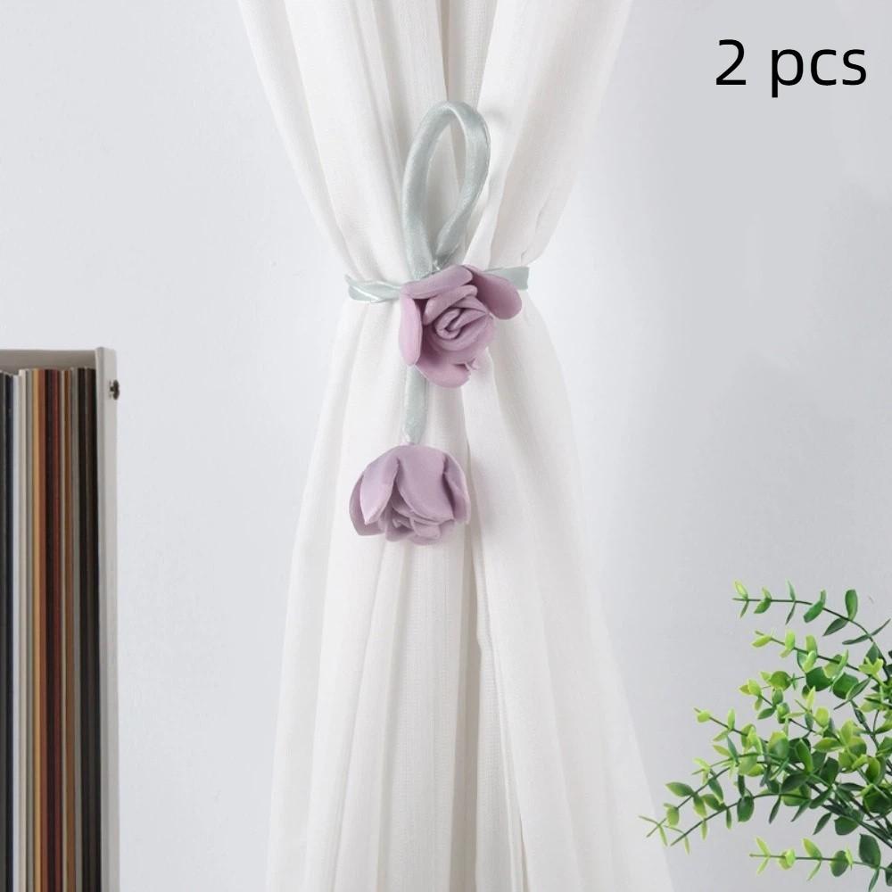 2 PCS Creative Fashion Tulip Curtain Tieback Elegant Adjustable Rose Curtains Tie Rope Beautifully Curtain Straps Home
2 PCS Creative Fashion Tulip Curtain Tieback Elegant Adjustable Rose Curtains Tie Rope Beautifully Curtain Straps Home