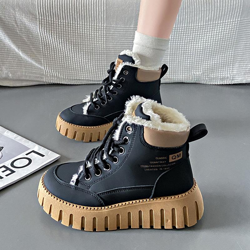 High-top shoes women s new winter velvet warm versatile student large cotton shoes muffin casual shoes tide 35 хакі
High-top shoes women s new winter velvet warm versatile student large cotton shoes muffin casual shoes tide 35 хакі