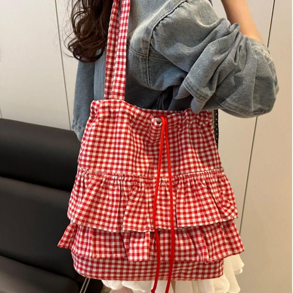 Korean Style Drawstring Bag Fashion Handbag All-match Lotus Leaf Shoulder Bag Women синій
Korean Style Drawstring Bag Fashion Handbag All-match Lotus Leaf Shoulder Bag Women синій