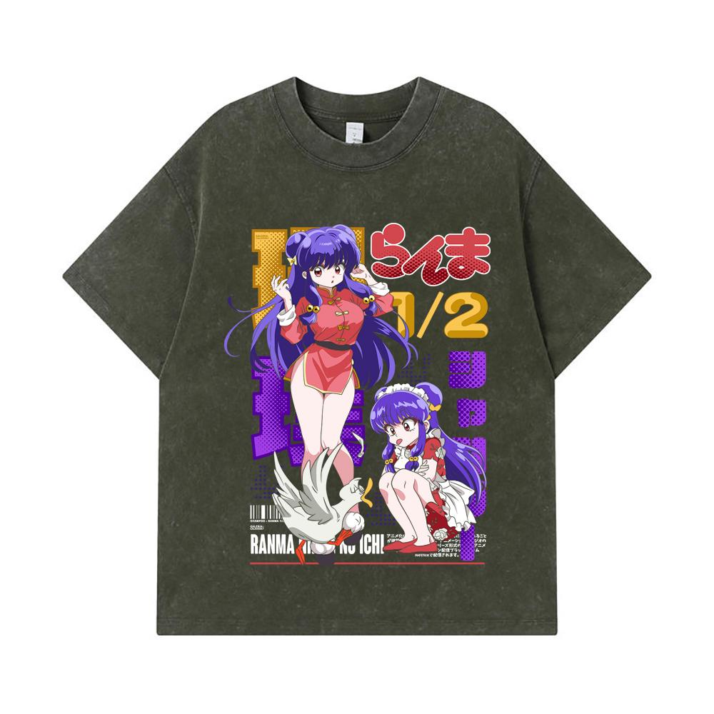 275 GSM Washed T-shirts 100% Cotton Ranma 12 V4 Shampoo Print Unisex Heavy Cotton T Shirt S армия зеленый
275 GSM Washed T-shirts 100% Cotton Ranma 12 V4 Shampoo Print Unisex Heavy Cotton T Shirt S армия зеленый