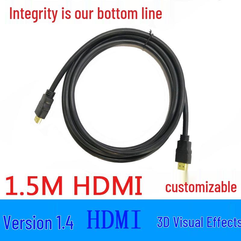 Zhen Tai 1.5m HDMI Cable V1.4 - Supports 1080P 3D for TV, Computer, Set-top Box
Zhen Tai 1.5m HDMI Cable V1.4 - Supports 1080P 3D for TV, Computer, Set-top Box
