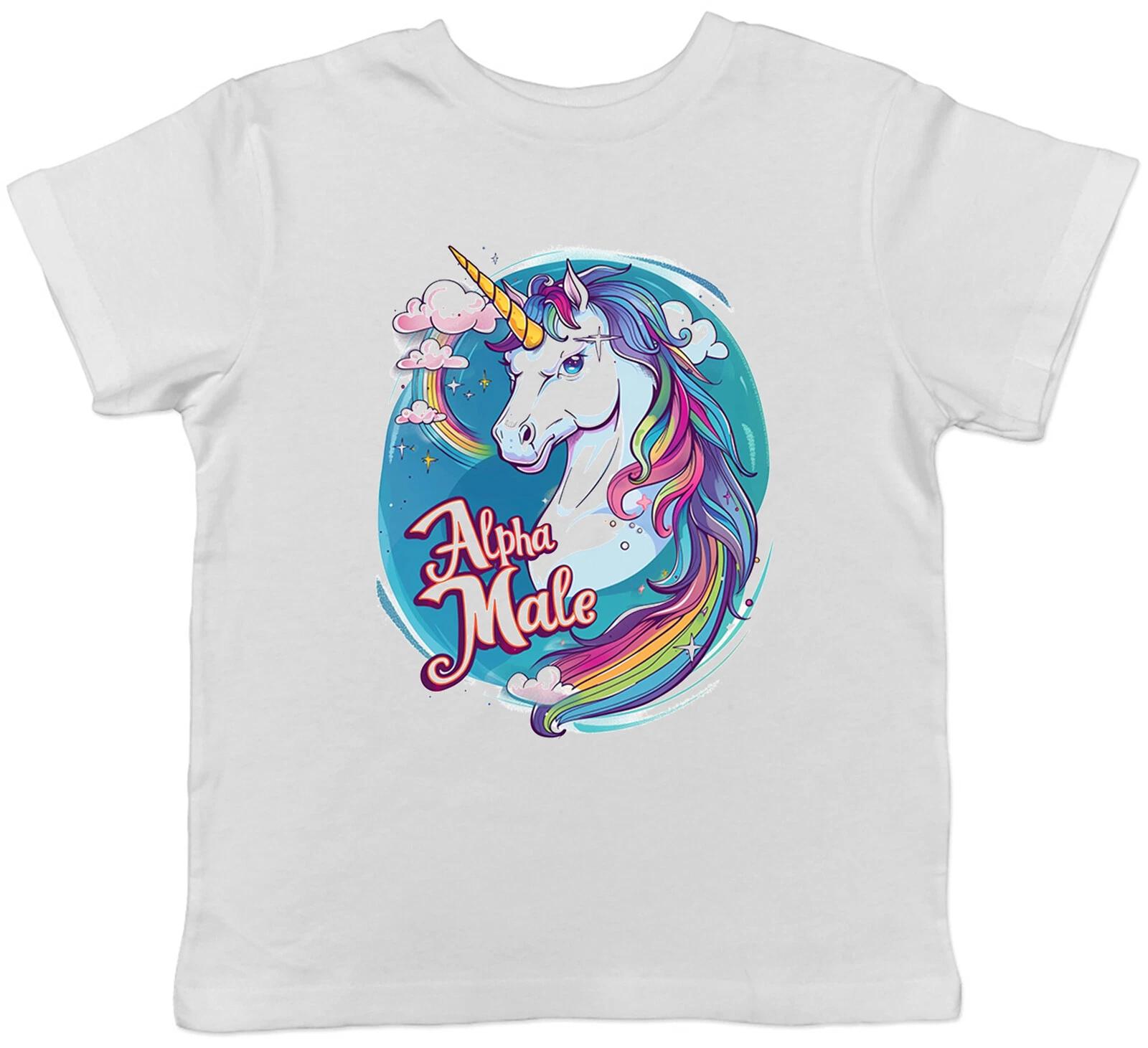 Funny Alpha Male Kids T-Shirt Unicorn Rainbows Father s Day Childrens Boys Girls 100
Funny Alpha Male Kids T-Shirt Unicorn Rainbows Father s Day Childrens Boys Girls 100