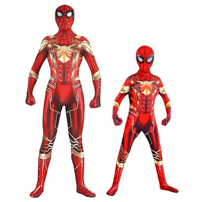 Костюм для косплею Людина-павук Костюм Zentai Супергеройський боді Комбінезон зі спандексу Костюм для дитини Дітей Дорослого 130CM
Костюм для косплею Людина-павук Костюм Zentai Супергеройський боді Комбінезон зі спандексу Костюм для дитини Дітей Дорослого 130CM