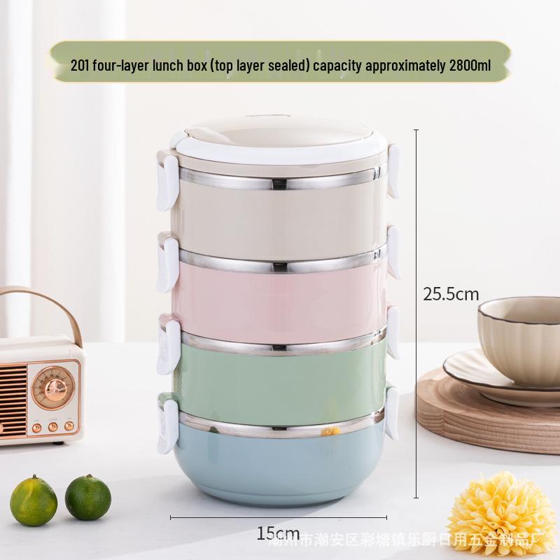 Круглый многоярусный ланч-бокс: Герметичный, Изолированный и Отделенный Ланч-бокс - Идеальный Практичный Подарок
Круглый многоярусный ланч-бокс: Герметичный, Изолированный и Отделенный Ланч-бокс - Идеальный Практичный Подарок