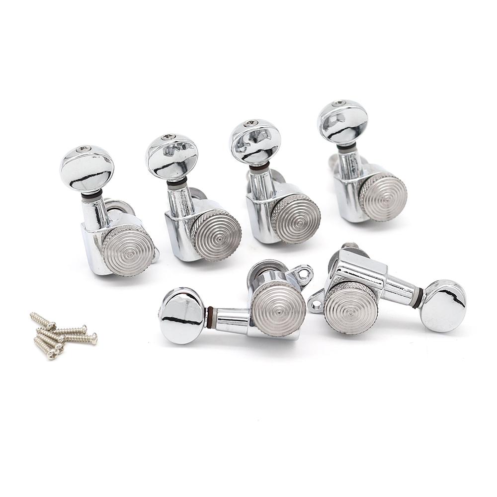 1set 6R/6L/3L3R Guitar Lock String Tuners Electric Guitar Machine Heads Tuners For Electric Guitar Tuning Pegs
1set 6R/6L/3L3R Guitar Lock String Tuners Electric Guitar Machine Heads Tuners For Electric Guitar Tuning Pegs
