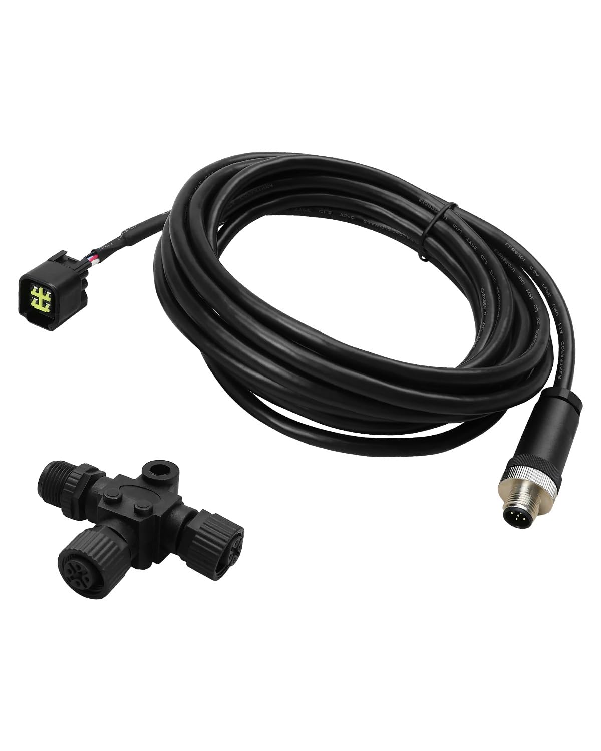 Кабель интерфейса двигателя Qnbes 15 футов для подвесного мотора Yamaha 2006-2023 Подключается к NMEA2000 с Т-образным разъемом Заменяет 000-0120-37 3004.6865
Кабель интерфейса двигателя Qnbes 15 футов для подвесного мотора Yamaha 2006-2023 Подключается к NMEA2000 с Т-образным разъемом Заменяет 000-0120-37 3004.6865