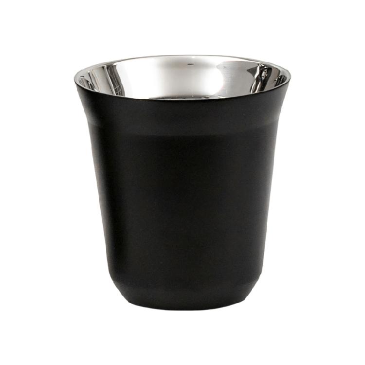 Elegant Stainless Steel Double Layer Coffee Cup Protects Hand From Heat While Keep Drink Warm чорний
Elegant Stainless Steel Double Layer Coffee Cup Protects Hand From Heat While Keep Drink Warm чорний