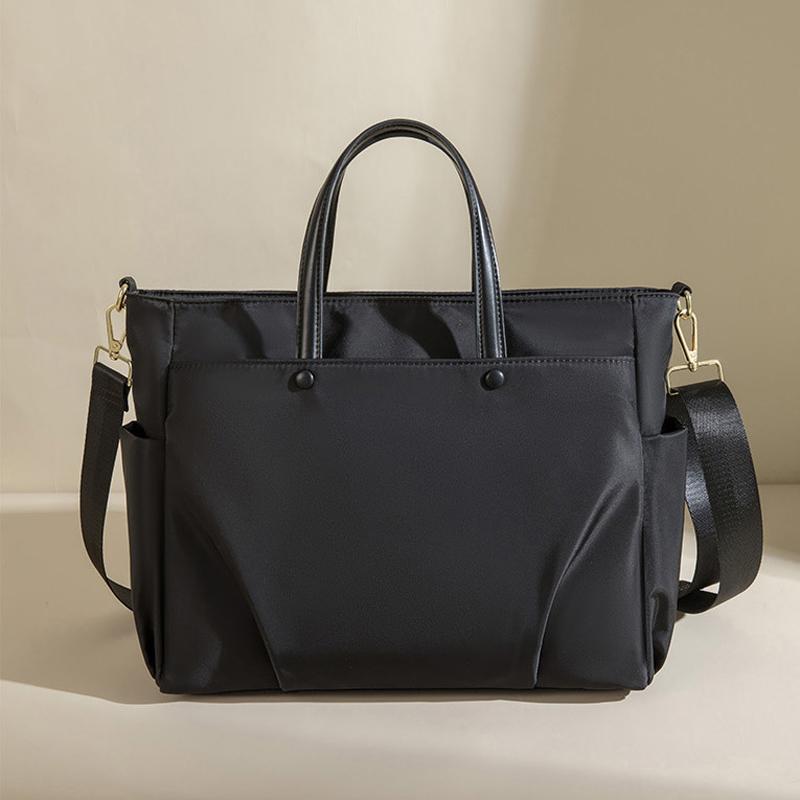 Ladies Business Shoulder Bag Large Capacity 15 16 Inch 16.5-inch Laptop Bag Women Handbag Oxford Cloth Waterproof Document Bag 35cmX30cmX12cm
Ladies Business Shoulder Bag Large Capacity 15 16 Inch 16.5-inch Laptop Bag Women Handbag Oxford Cloth Waterproof Document Bag 35cmX30cmX12cm