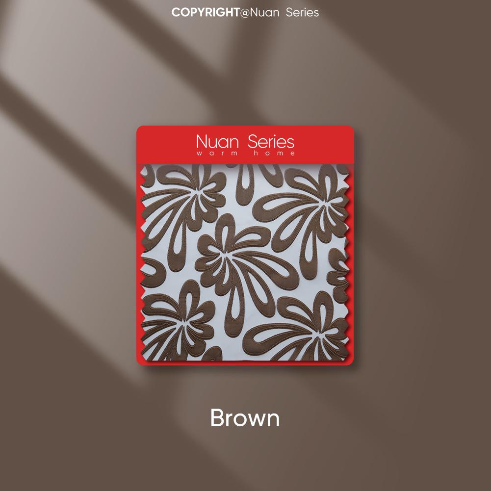 1 шт., серия Nuan, 10% затемняющий тюль, простая и универсальная, европейская жаккардовая прозрачная занавеска для кухни, гостиной, спальни, балкона, окна, домашнего декора W100cm x L130cm коричневый
1 шт., серия Nuan, 10% затемняющий тюль, простая и универсальная, европейская жаккардовая прозрачная занавеска для кухни, гостиной, спальни, балкона, окна, домашнего декора W100cm x L130cm коричневый