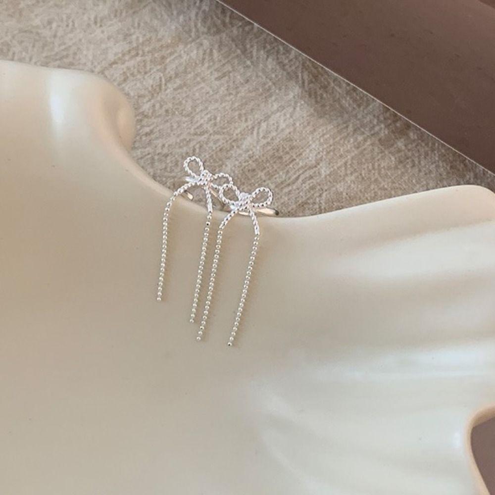 1pc Y2K Dangle Chain Bow Ear Cuffs Harajuku Non-piercing Earrings Trendy Bow Ear Clips Gift 1PC Ear Cuff
1pc Y2K Dangle Chain Bow Ear Cuffs Harajuku Non-piercing Earrings Trendy Bow Ear Clips Gift 1PC Ear Cuff