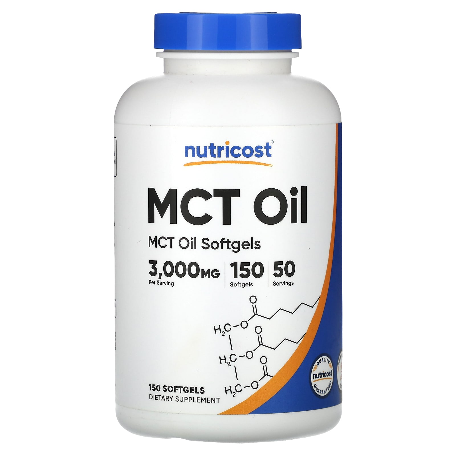 Nutricost, MCT oil, 3,000 mg, 150 softgels (1,000 mg per softgel) 
Nutricost, MCT oil, 3,000 mg, 150 softgels (1,000 mg per softgel)