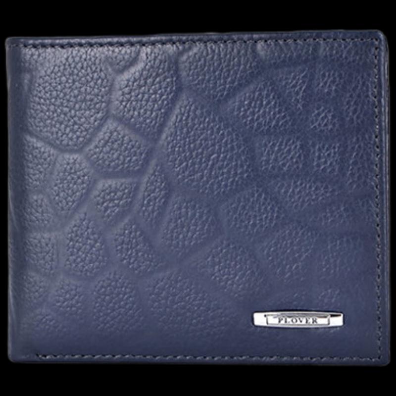 PLOVER Men s Embossed Leather Bi-fold Wallet
PLOVER Men s Embossed Leather Bi-fold Wallet