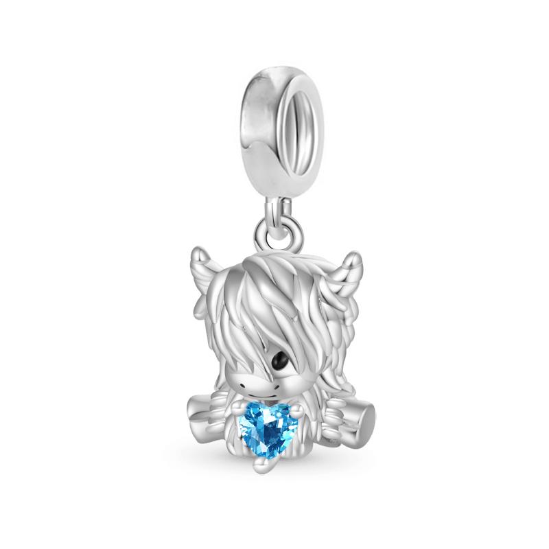 Handmade Scottish Highland Cow Charm Beads for Original Silver Bracelet Jewelry Gift
Handmade Scottish Highland Cow Charm Beads for Original Silver Bracelet Jewelry Gift