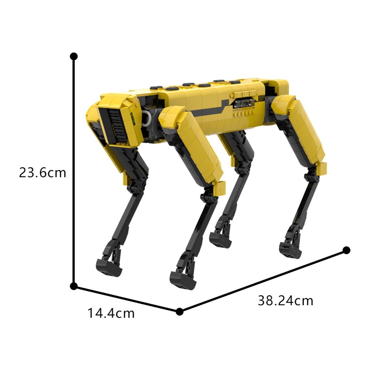 Rick Bosch Robot Building Blocks Model Big Dog Alexander Dog Quad-legged Military Robot Building Blocks For Architecture Toys Gifts
Rick Bosch Robot Building Blocks Model Big Dog Alexander Dog Quad-legged Military Robot Building Blocks For Architecture Toys Gifts