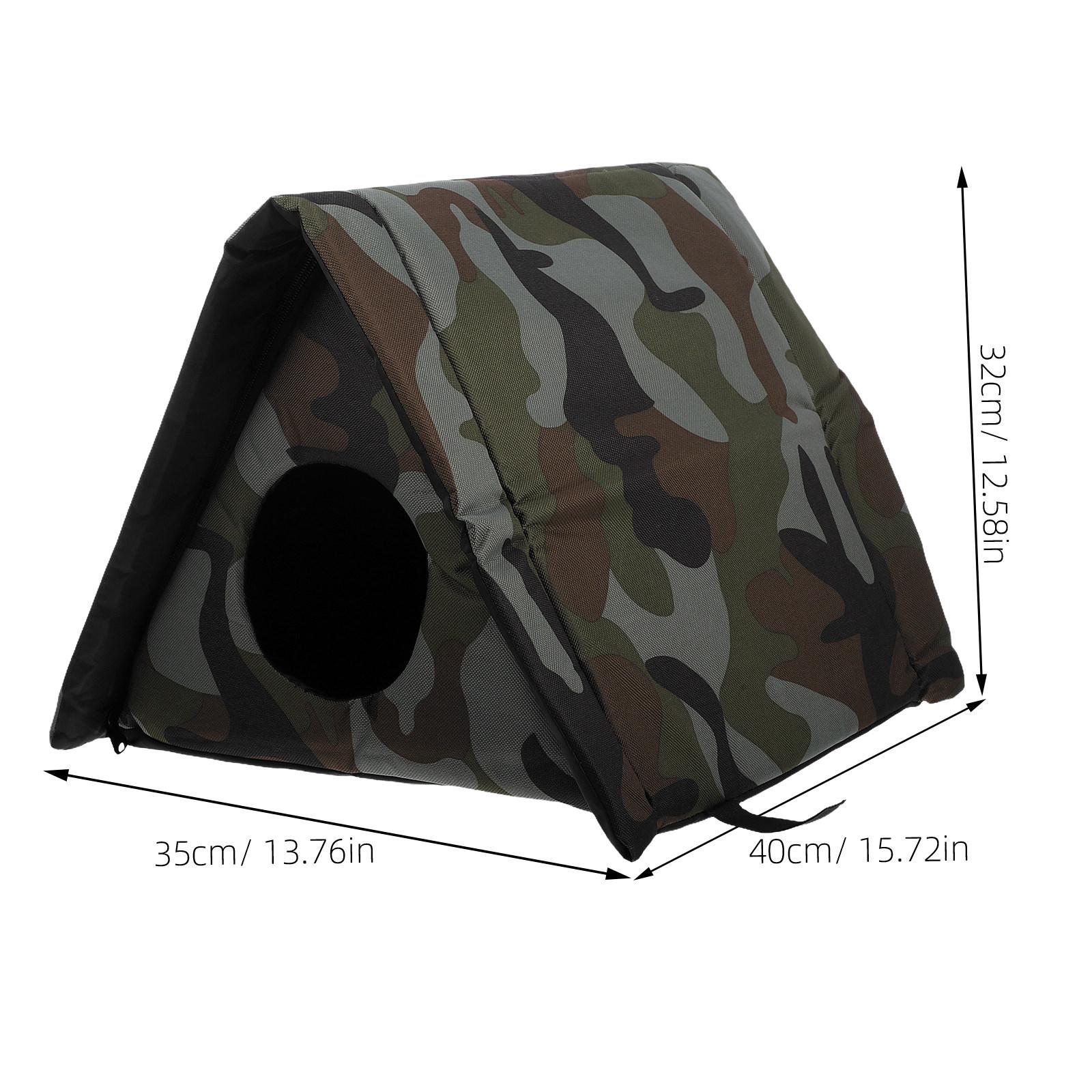 Waterproof Outdoor Insulated Cat Elevated Warm Shelter for Winter Weatherproof Cat Bed Small Dogs Outdoor
Waterproof Outdoor Insulated Cat Elevated Warm Shelter for Winter Weatherproof Cat Bed Small Dogs Outdoor