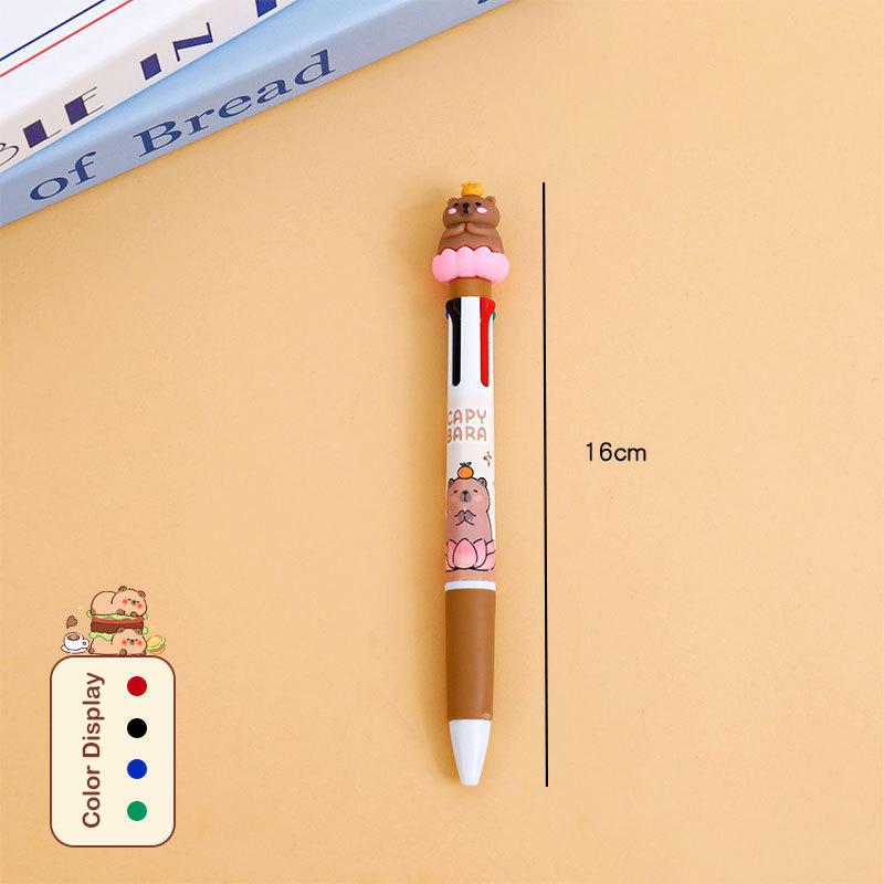 Мультяшная капибара многоцветная шариковая ручка шариковая ручка многоцветные ручки красочный стержень многофункциональный 6/4 цвета в одном студенте
Мультяшная капибара многоцветная шариковая ручка шариковая ручка многоцветные ручки красочный стержень многофункциональный 6/4 цвета в одном студенте