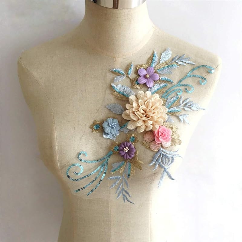 Красочные 3D Аппликации с Вышивкой Цветами, Расшитые Блестками и Бусинами, Кружевные Аппликации с Цветами для Шитья, Декор для Свадебной Фаты, Свадебного Платья, Платья DIY, Цветочный Костюмный Патч 07 Artificial flower sequ
Красочные 3D Аппликации с Вышивкой Цветами, Расшитые Блестками и Бусинами, Кружевные Аппликации с Цветами для Шитья, Декор для Свадебной Фаты, Свадебного Платья, Платья DIY, Цветочный Костюмный Патч 07 Artificial flower sequ