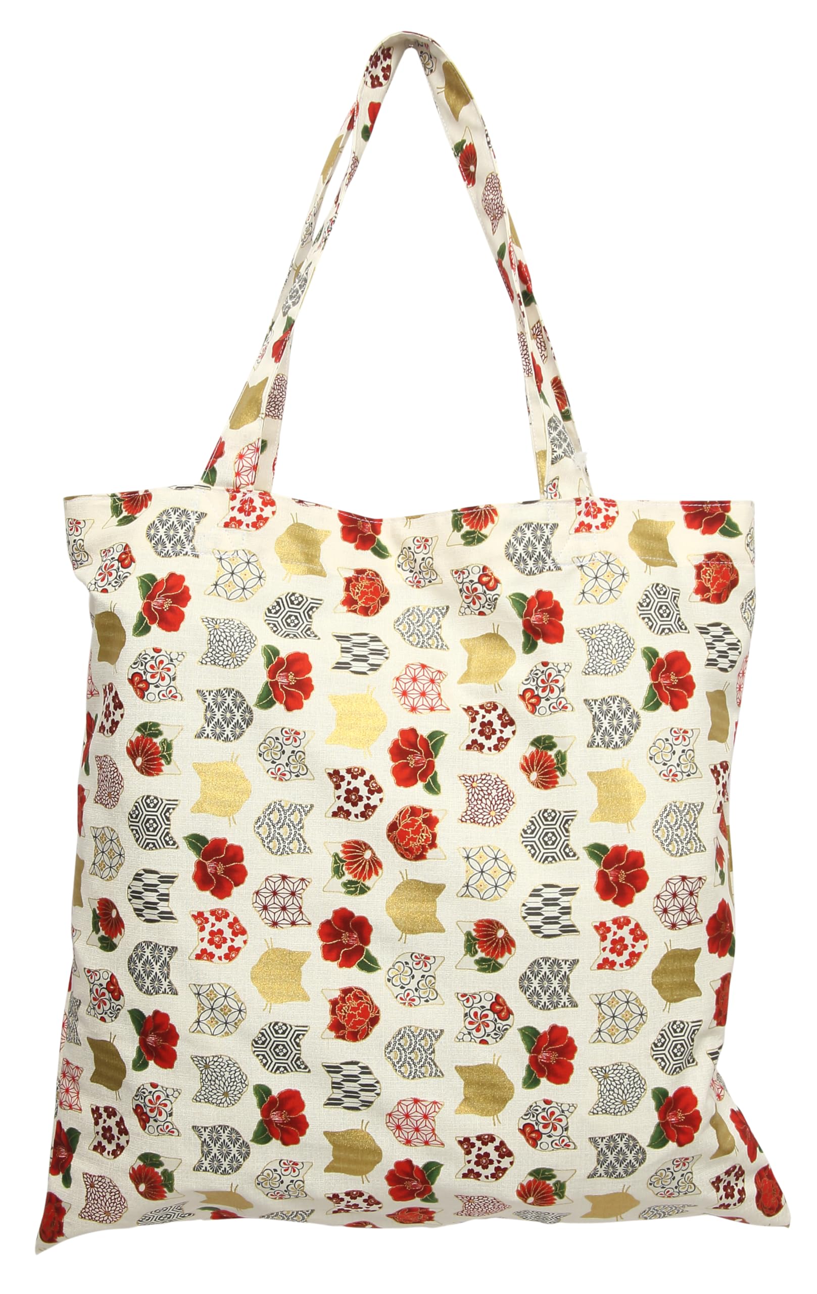 Hasegawa Cat Print Tote Bag, Cute Japanese Pattern, Cotton, Women s, Made in Japan (BWhite)
Hasegawa Cat Print Tote Bag, Cute Japanese Pattern, Cotton, Women s, Made in Japan (BWhite)
