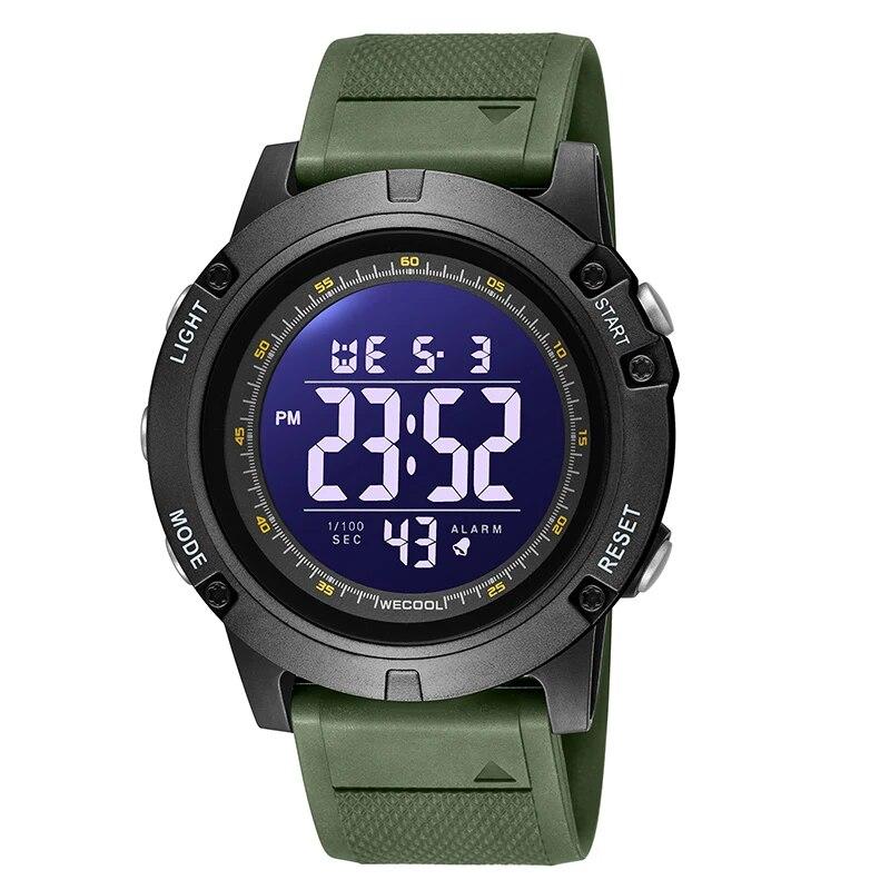 Brand Digtial Sports Watches 50M Waterproof LED Back Light Alarm Clock W-601 Watch For Men зелёный
Brand Digtial Sports Watches 50M Waterproof LED Back Light Alarm Clock W-601 Watch For Men зелёный
