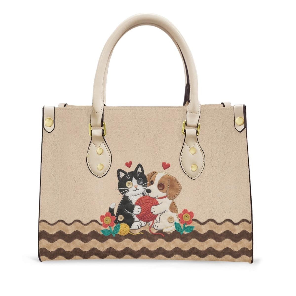 Women S Handbag Animal Cartoon Puppy Custom Printed Minimum Travel Multifunctional Bag
Women S Handbag Animal Cartoon Puppy Custom Printed Minimum Travel Multifunctional Bag