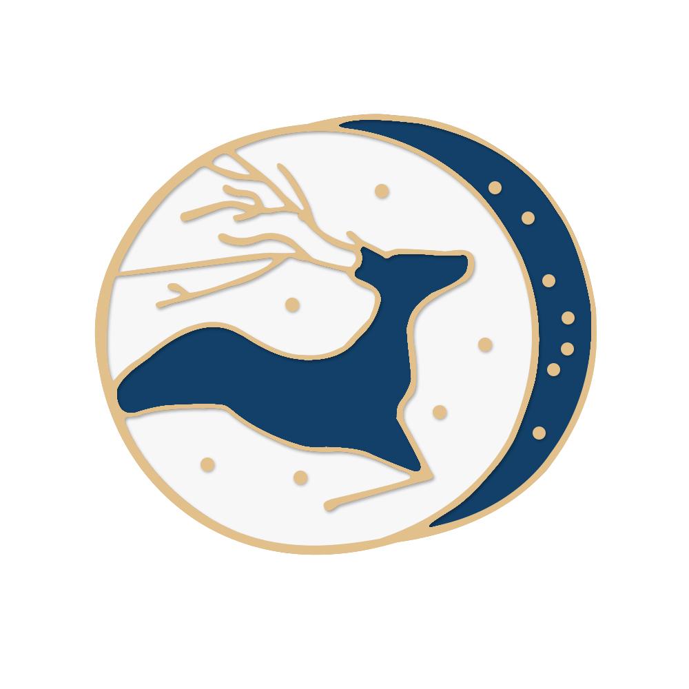 Blue White Elk Series Lapel Pins Animal Deer Romantic Starry Sky Brooch Cute Exquisite Bag Enamel Badges Christmas Jewelry Gifts
Blue White Elk Series Lapel Pins Animal Deer Romantic Starry Sky Brooch Cute Exquisite Bag Enamel Badges Christmas Jewelry Gifts