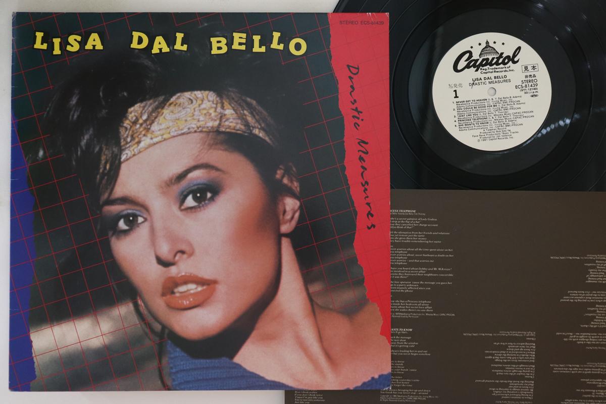 LP Record LISA DAL BELLO - Drastic Measures ECS81439PROMO CAPITOL 1981 Japan Rock Used
LP Record LISA DAL BELLO - Drastic Measures ECS81439PROMO CAPITOL 1981 Japan Rock Used