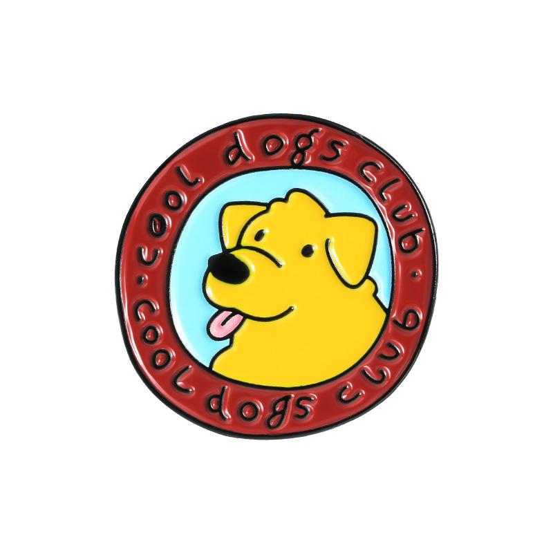 Желтая игривая собака сплав брошь очаровательный дизайн с высунутым языком восхитительная круглая булавка эмаль
Желтая игривая собака сплав брошь очаровательный дизайн с высунутым языком восхитительная круглая булавка эмаль