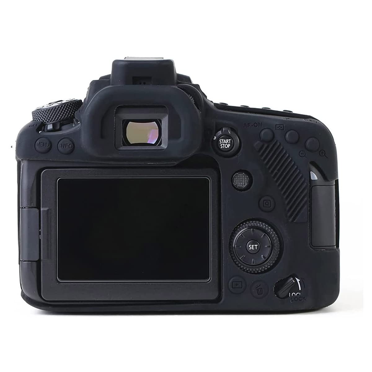 SOOYEEH Case for Canon EOS Sooyeeh Outdoor Camera Protective Cover for Canon EOS 90D 90D, Silicone, Lightweight, Shockproof, Soft, Travel, чорний
SOOYEEH Case for Canon EOS Sooyeeh Outdoor Camera Protective Cover for Canon EOS 90D 90D, Silicone, Lightweight, Shockproof, Soft, Travel, чорний