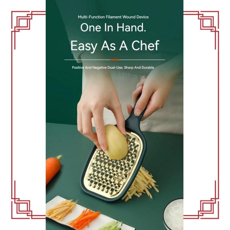 Stainless Steel Potato And Vegetable Shredder, Multifunctional Stainless Steel Potato And Carrot Shredder, Kitchen Tool білий
Stainless Steel Potato And Vegetable Shredder, Multifunctional Stainless Steel Potato And Carrot Shredder, Kitchen Tool білий