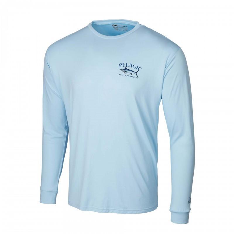PELAGIC Long-sleeved Round-neck Fishing Suit Sunscreen Ice Silk Feeling Luya Breathable Casual Sports T-shirt 5XL
PELAGIC Long-sleeved Round-neck Fishing Suit Sunscreen Ice Silk Feeling Luya Breathable Casual Sports T-shirt 5XL