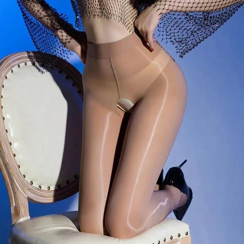 Open Crotch Shiny Pantyhose Women Sexy Thin Transparent Silky Oil Shiny Stockings Clubwear Legging Thigh High Tights Lingerie One Size
Open Crotch Shiny Pantyhose Women Sexy Thin Transparent Silky Oil Shiny Stockings Clubwear Legging Thigh High Tights Lingerie One Size