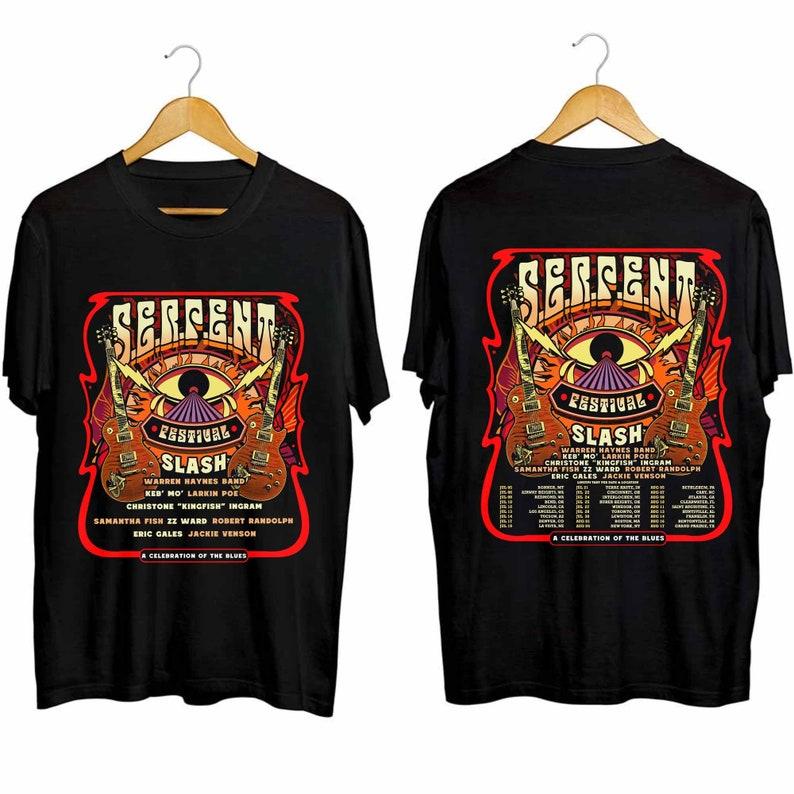 Футболка из плотного хлопка 300GSM Slash - SERPENT Blues Festival Shirt Slash Fan Shirt Slash Festival Футболка SERPENT Blues Festival Shirt
Футболка из плотного хлопка 300GSM Slash - SERPENT Blues Festival Shirt Slash Fan Shirt Slash Festival Футболка SERPENT Blues Festival Shirt