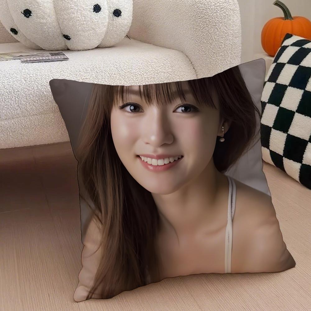 KKyoko Fukada or MMasami Nagasawa Cushion Cover Throw Pillow Cover Hidden Button Durable Polyester Chair Cushion 30X30cm
KKyoko Fukada or MMasami Nagasawa Cushion Cover Throw Pillow Cover Hidden Button Durable Polyester Chair Cushion 30X30cm
