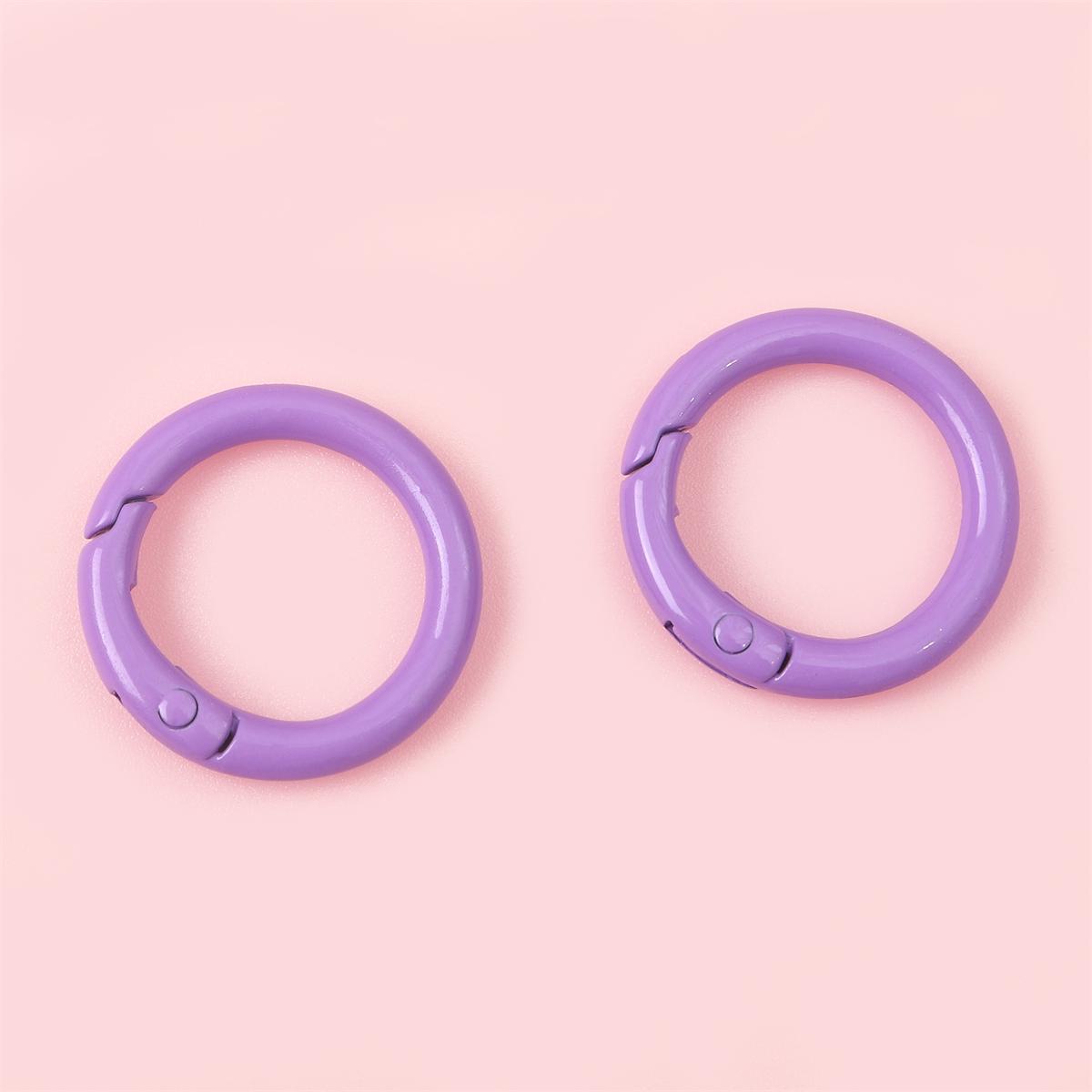 2/5 шт., О-образные пружинные застежки, круглый брелок, зажимы для сумки, разъем-крючок для пряжек «сделай сам», рукоделие 2pcs фиолетовый
2/5 шт., О-образные пружинные застежки, круглый брелок, зажимы для сумки, разъем-крючок для пряжек «сделай сам», рукоделие 2pcs фиолетовый