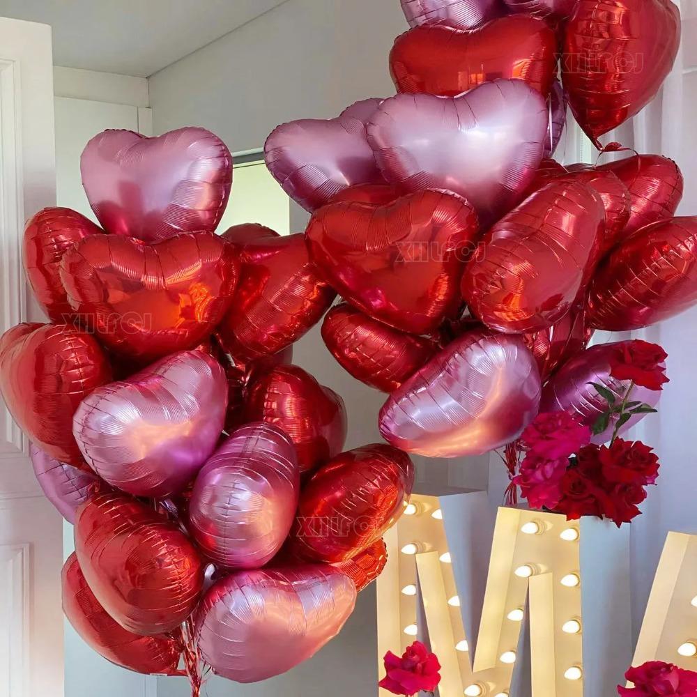 10 шт. 18-дюймовые воздушные шары Globos Love в форме сердца, воздушные шары из алюминиевой фольги, воздушные шары из фольги на свадьбу, день рождения
10 шт. 18-дюймовые воздушные шары Globos Love в форме сердца, воздушные шары из алюминиевой фольги, воздушные шары из фольги на свадьбу, день рождения