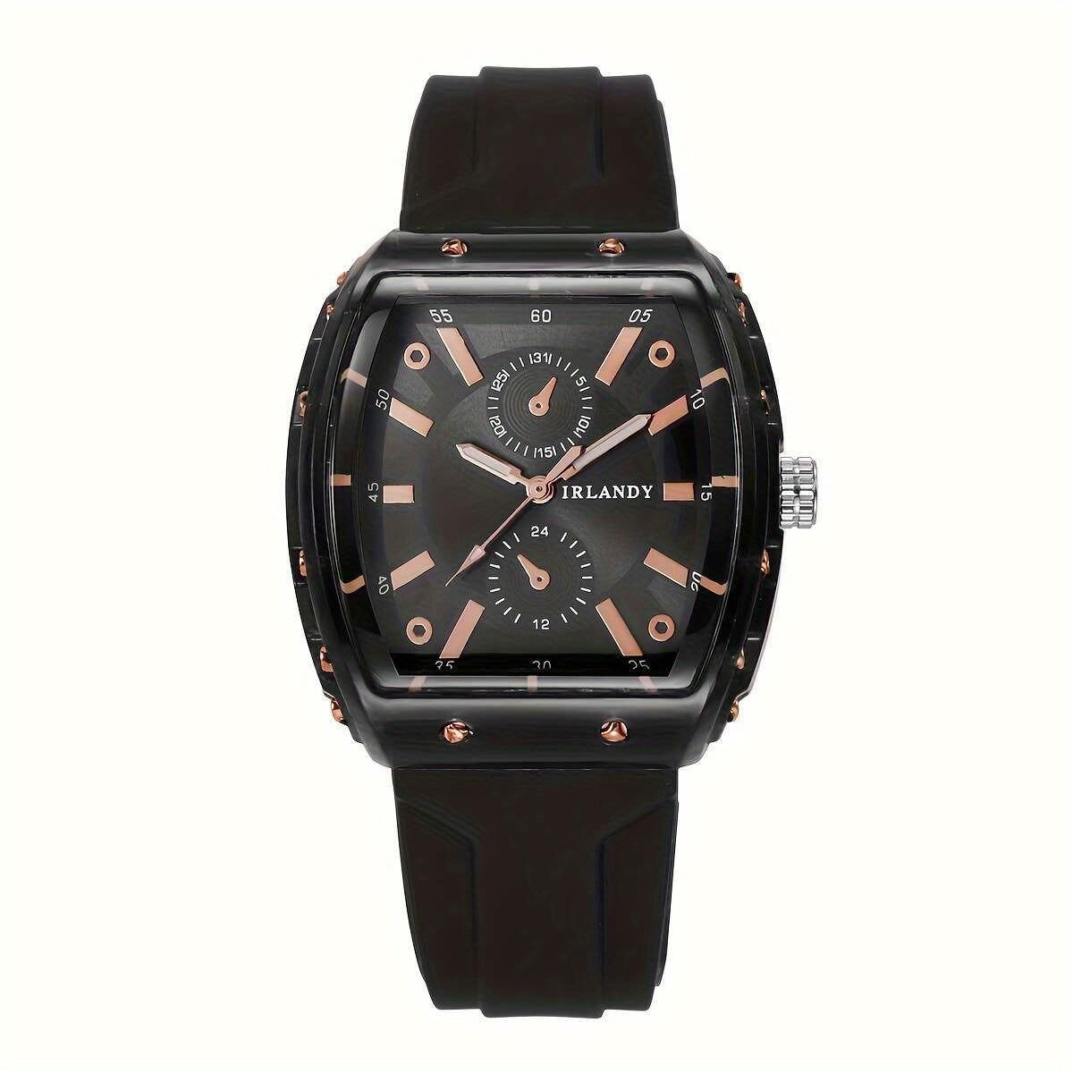 Transparent Wine Barrel Type Men S Watch Fashionable Versatile Silicone Personalized Men S Quartz Watch
Transparent Wine Barrel Type Men S Watch Fashionable Versatile Silicone Personalized Men S Quartz Watch