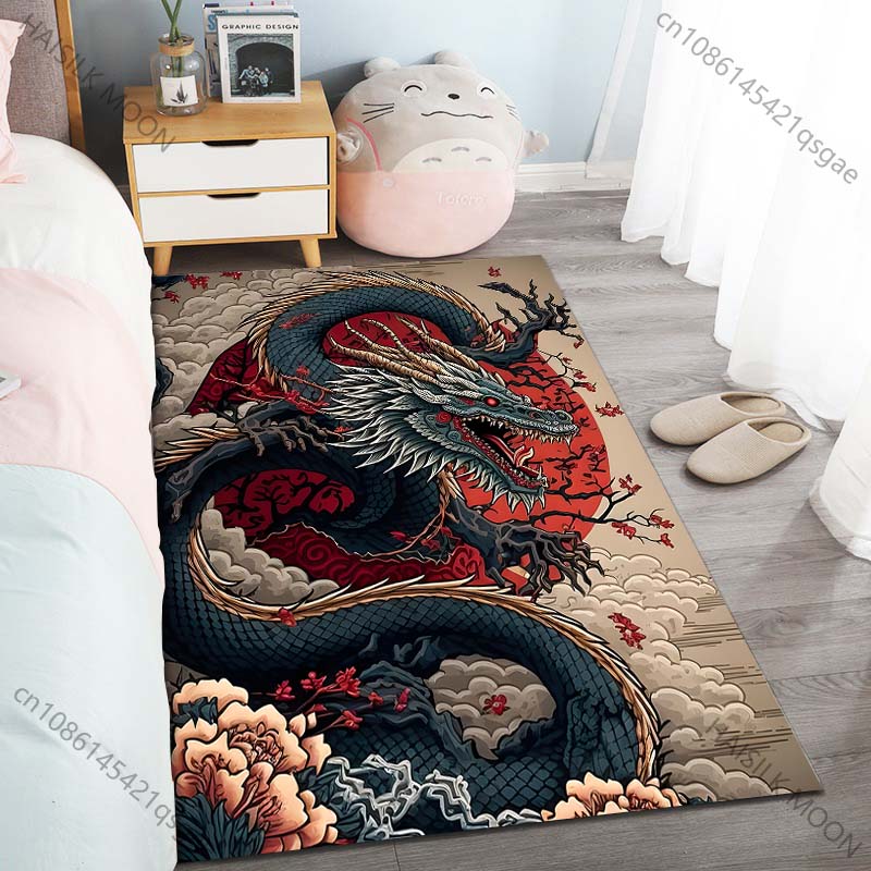 1PC Chinese Dragon Ink Painting Style Carpet for Living Room Bedroom Sofa Home Decor Rus Non-slip Floor Mat Luxury Gift 40cm x 60cm
1PC Chinese Dragon Ink Painting Style Carpet for Living Room Bedroom Sofa Home Decor Rus Non-slip Floor Mat Luxury Gift 40cm x 60cm