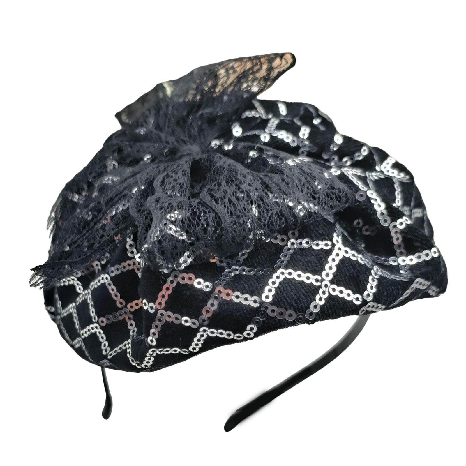 Блестки полушапки кружевной бант обруч для волос для женщин французский ободок 20-х годов вуалетка вечернее платье шляпа для официального случая серебряный
Блестки полушапки кружевной бант обруч для волос для женщин французский ободок 20-х годов вуалетка вечернее платье шляпа для официального случая серебряный