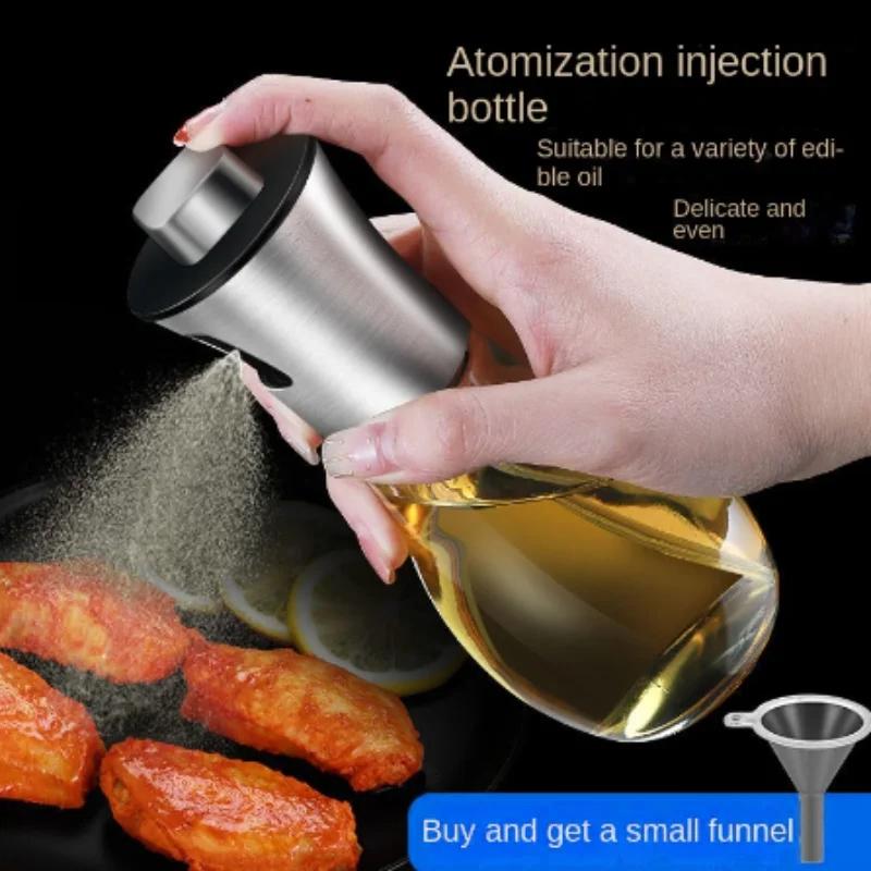 200ml Oil Sprayer Dispenser Spray Bottle Mister for Cooking BBQ Baking Roasting Grilling Frying
200ml Oil Sprayer Dispenser Spray Bottle Mister for Cooking BBQ Baking Roasting Grilling Frying