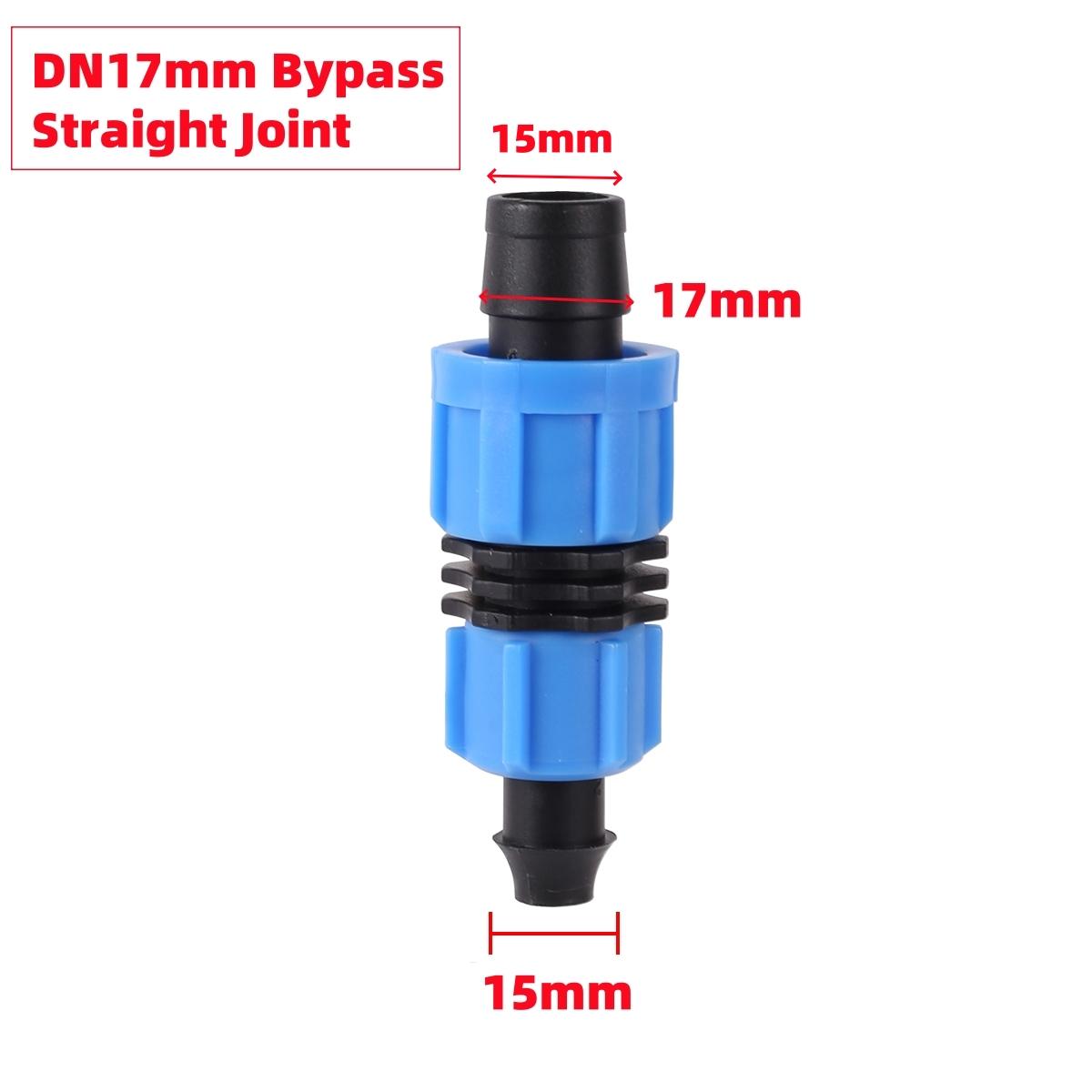 DN17mm Pipe Bypass Valve and Straight Connectors Garden Greenhouse Agriculture Drip Belt Irrigation System Fast Joints 1/5/10Pcs (as the picture,1Pc)
DN17mm Pipe Bypass Valve and Straight Connectors Garden Greenhouse Agriculture Drip Belt Irrigation System Fast Joints 1/5/10Pcs (as the picture,1Pc)
