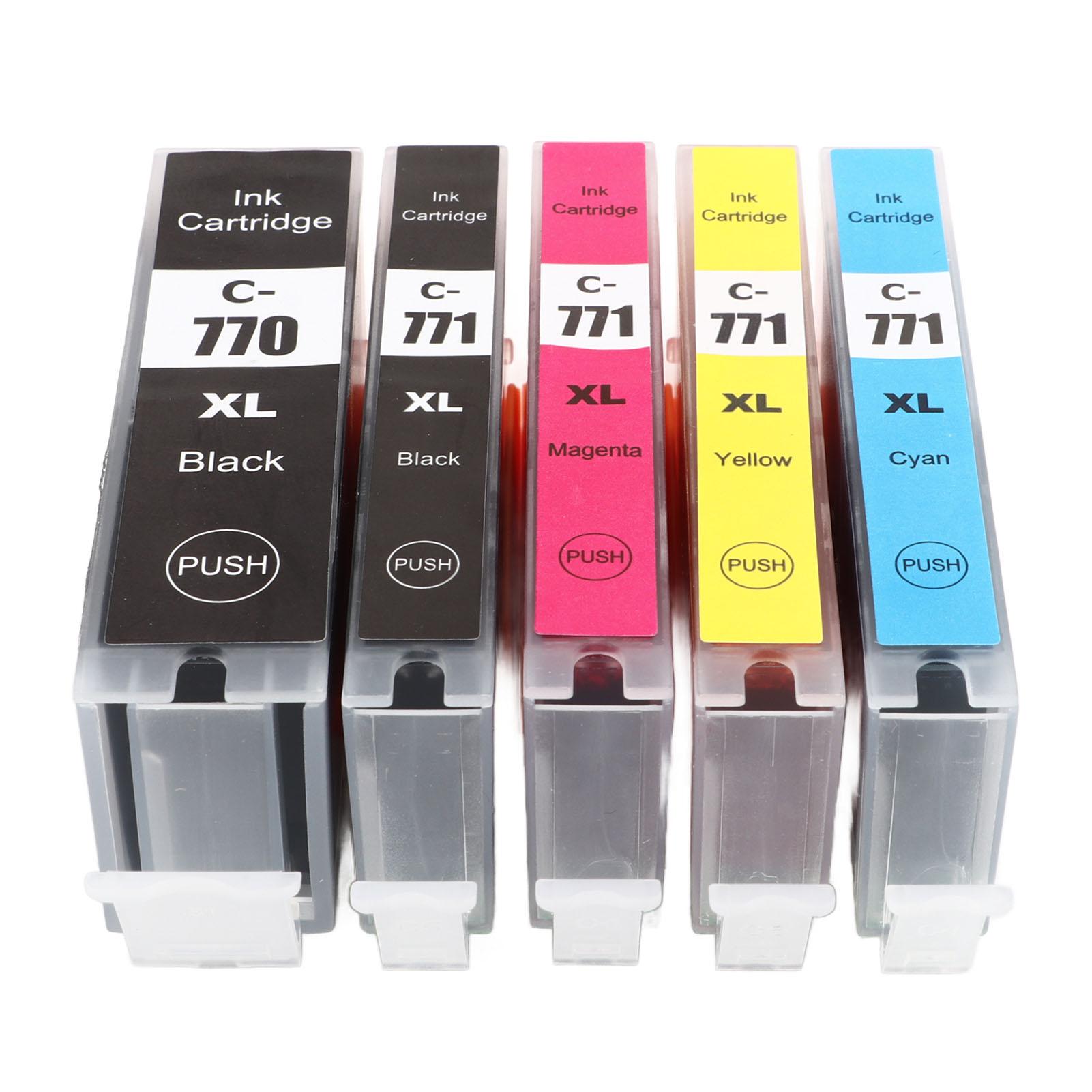 Ink Cartridge Set Black and Color Ink Cartridge Combo for PIXMA MG5770 MG6870 MG7770 TS5070 TS6070
Ink Cartridge Set Black and Color Ink Cartridge Combo for PIXMA MG5770 MG6870 MG7770 TS5070 TS6070