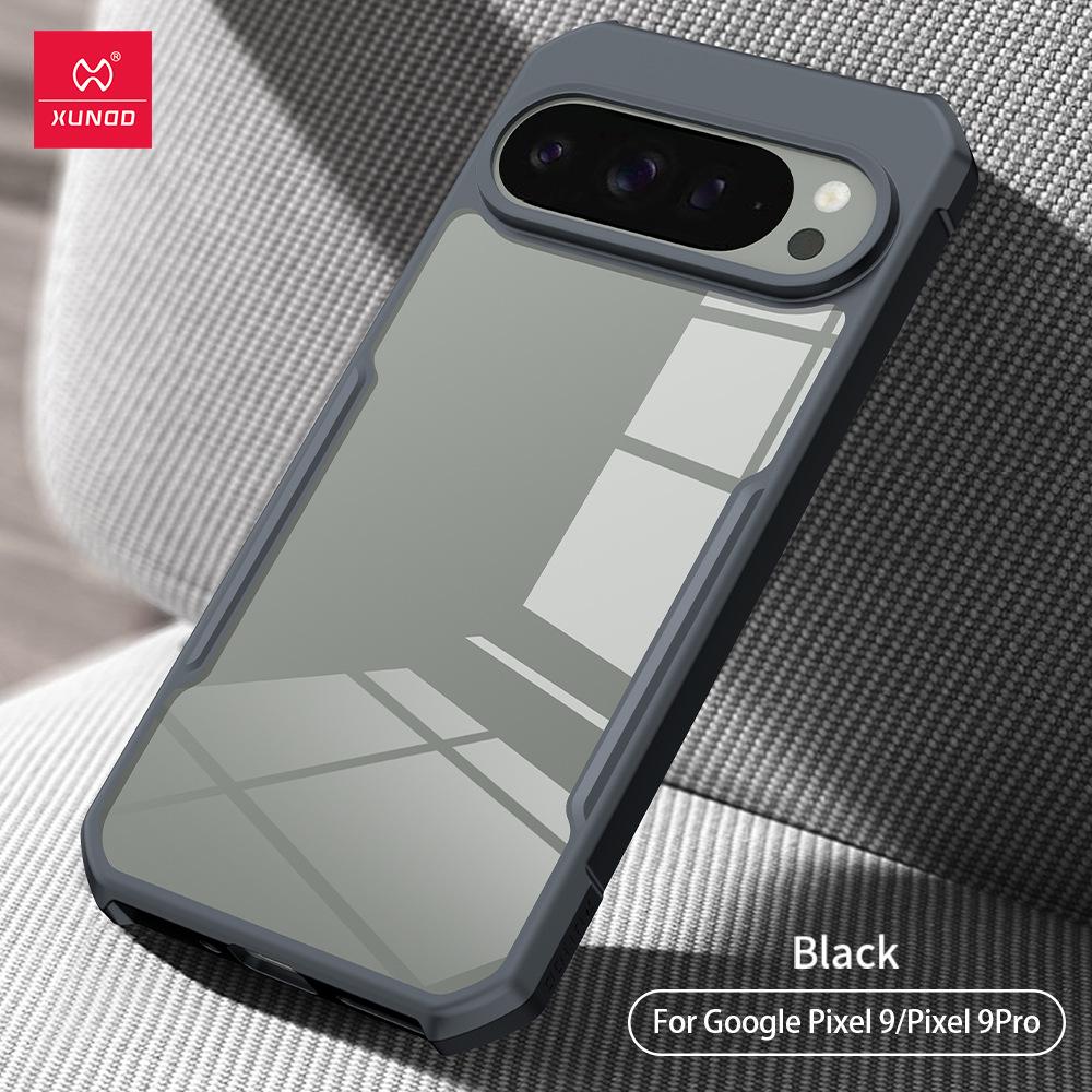Xundi Pixel 9 Pro Case: Premium Protective Cover for Google Pixel 9 Pixel 9 Pro холодний колір чорний
Xundi Pixel 9 Pro Case: Premium Protective Cover for Google Pixel 9 Pixel 9 Pro холодний колір чорний