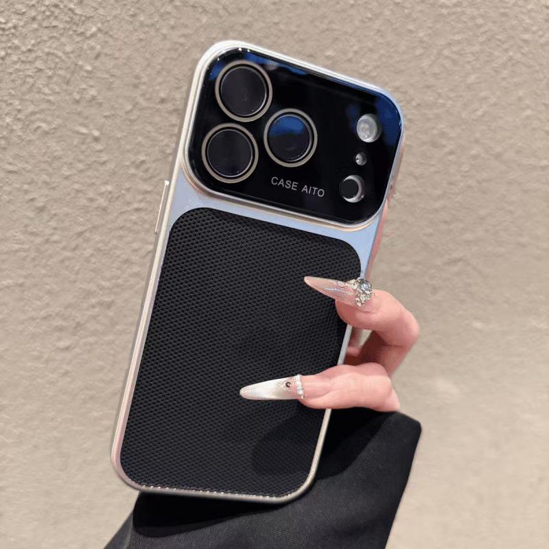 Luxury Waffle Pattern Protective Case for Apple 17 Pro/PM Phone with Large Window, Compatible with 16/15/14 17 Pro чёрный
Luxury Waffle Pattern Protective Case for Apple 17 Pro/PM Phone with Large Window, Compatible with 16/15/14 17 Pro чёрный