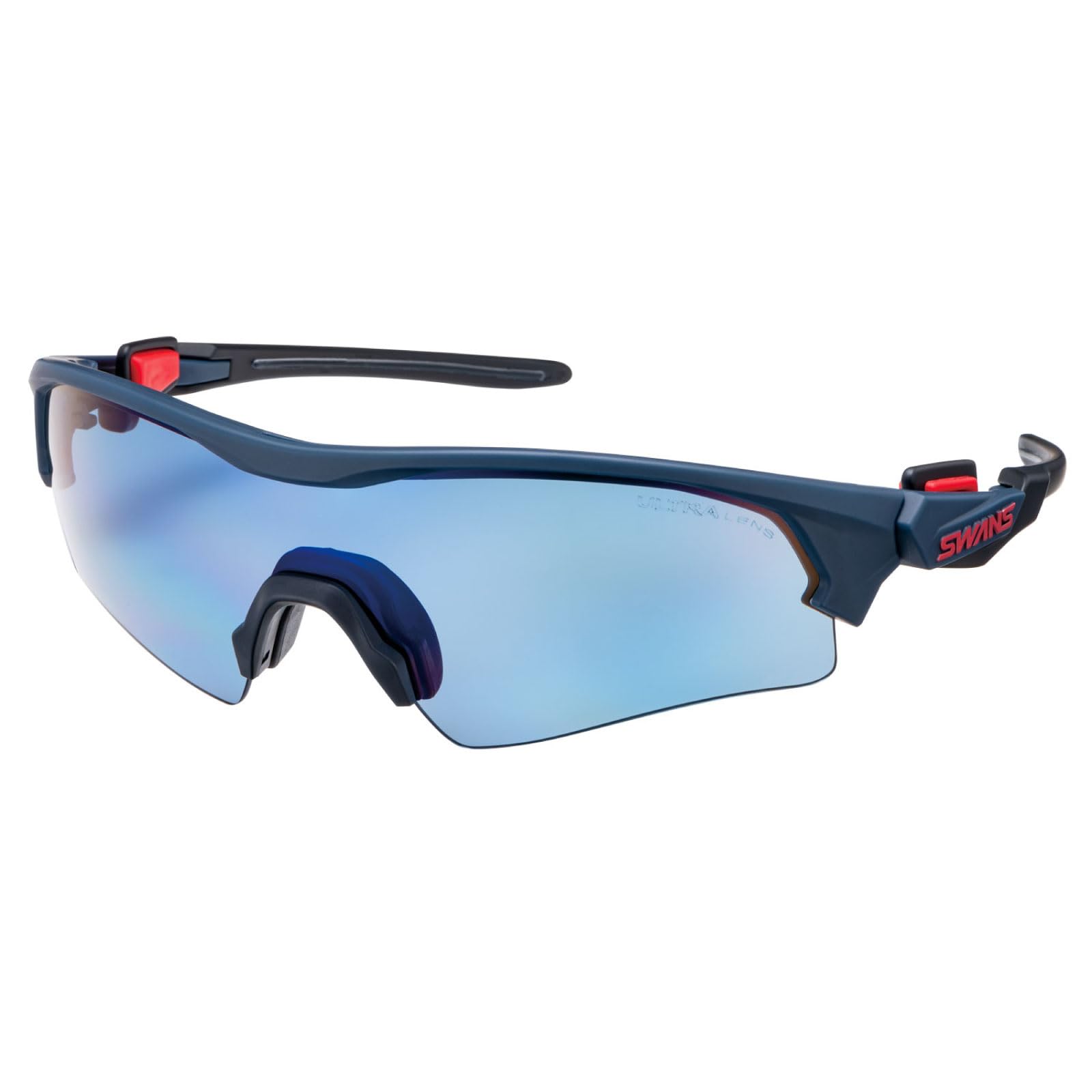 SWANS Sports Sunglasses FACEONE DNAV Made in Japan Polarized Polarized ULTRA Ice Blue Baseball Tennis Golf FO-0167 (Double-sided multi-coated)
SWANS Sports Sunglasses FACEONE DNAV Made in Japan Polarized Polarized ULTRA Ice Blue Baseball Tennis Golf FO-0167 (Double-sided multi-coated)