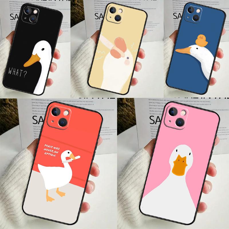Чехол с изображением мультяшного забавного гуся для iPhone 14 13 12 11 16 15 Pro Max Mini Cover X XR XS 8 7 14 16 15 Plus Аксессуары iPhone 16
Чехол с изображением мультяшного забавного гуся для iPhone 14 13 12 11 16 15 Pro Max Mini Cover X XR XS 8 7 14 16 15 Plus Аксессуары iPhone 16