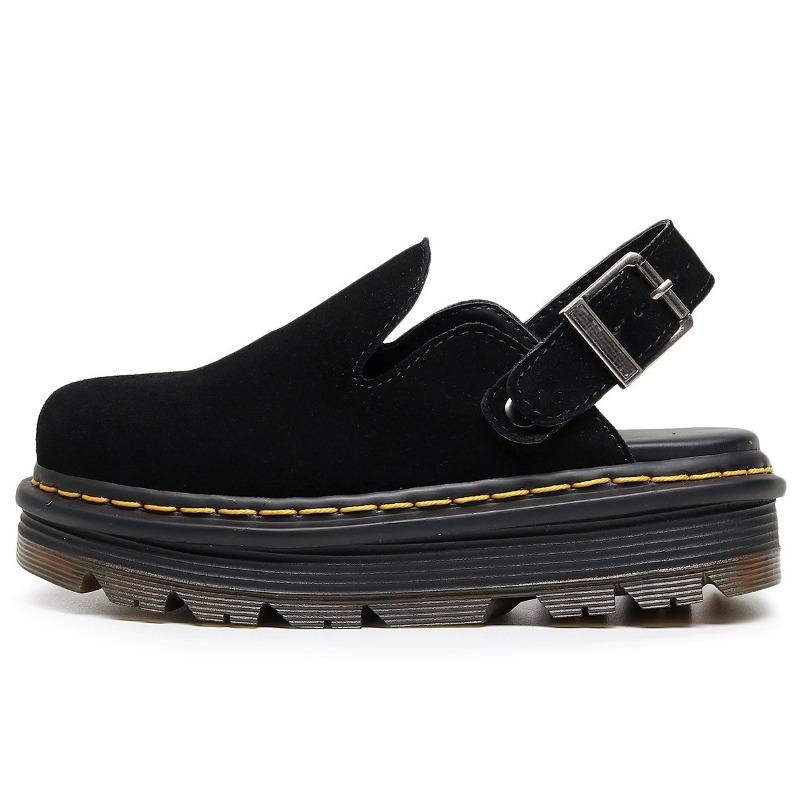 Martin sandals men s and women s half slippers one pedal anti-velvet leather bag head shoes casual platform sandals 46
Martin sandals men s and women s half slippers one pedal anti-velvet leather bag head shoes casual platform sandals 46