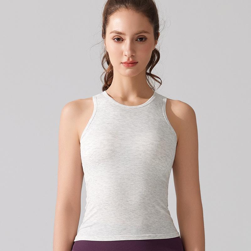 Shockproof Women s Cross-ribbed Yoga Sports Vest with Chest Pads - Sleeveless, Bare-feel, Perfect for Running, Training, and Fitness. S
Shockproof Women s Cross-ribbed Yoga Sports Vest with Chest Pads - Sleeveless, Bare-feel, Perfect for Running, Training, and Fitness. S